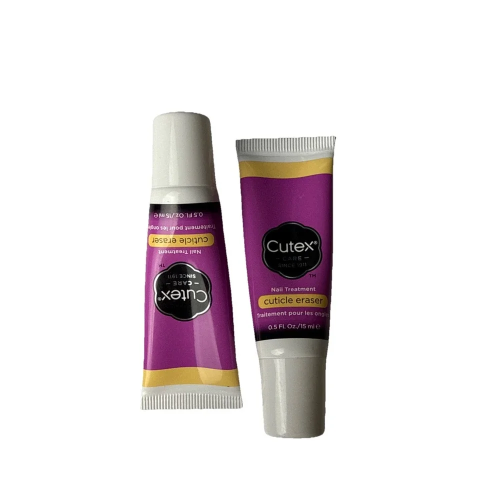 (2 PACK!!) Cutex Cuticle Eraser‎ Nail Treatment 0.5oz